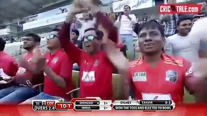 Ahmad Shahzad and Sohail Tanvir Intense Funny Scenes BPL 2016