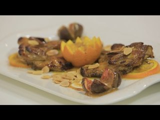 سمان روستو مع البرتقال و التين المكرمل | عماد الخشت