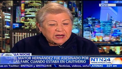 "Quisiera que personalmente nos pidieran perdón": Madre de policía secuestrado y asesinado por las FARC en 2011 a NTN24