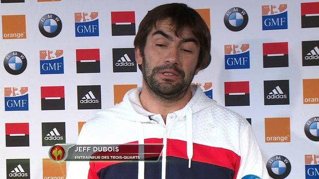XV de France - Dubois : Prêts à en découdre
