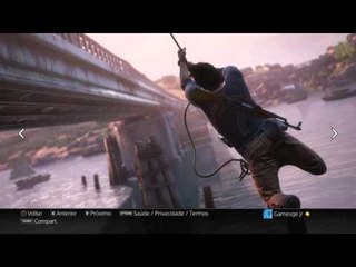 uncharted 4 a thief end: data,fotos e comecei o canal com uncharted 3 legendado
