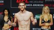 Featured bouts for UFC Fight Night 101 weigh-in in Melbourne