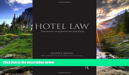 READ book  Hotel Law: Transactions, Management and Franchising #A#  FREE BOOOK ONLINE