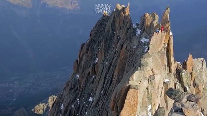 Unbelievable rope walk