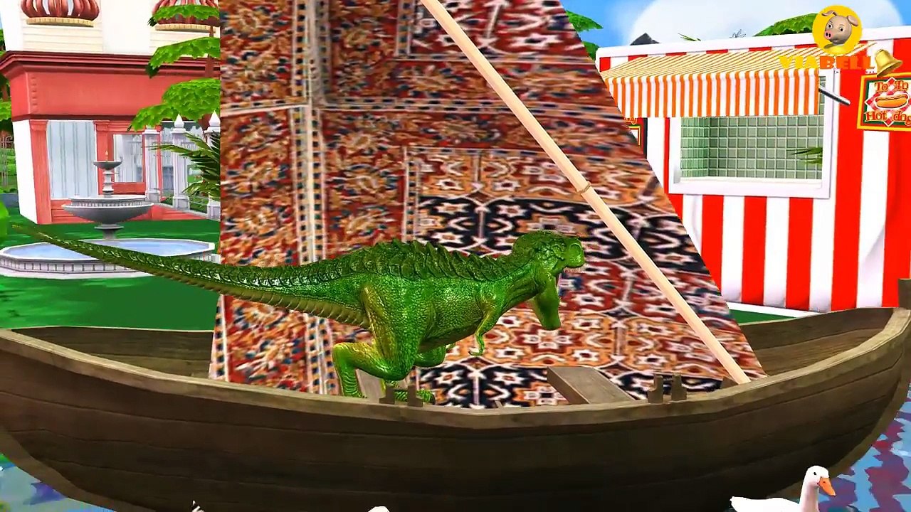 Elephant Head Animals Finger Family Dinosaur Gorilla | Animal Finger Family Nursery Rhymes Babies