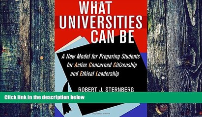 Best Price What Universities Can Be: A New Model for Preparing Students for Active Concerned