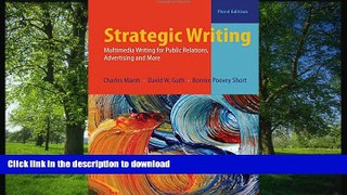 READ  Strategic Writing: Multimedia Writing for Public Relations, Advertising, and More  PDF
