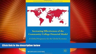 Price Increasing Effectiveness of the Community College Financial Model: A Global Perspective for