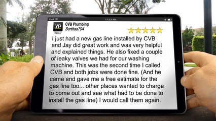CVB Plumbing Poway Perfect Five Star Review by berthaa794