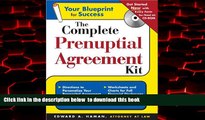 Read book  The Complete Prenuptial Agreement Kit (Book   CD-ROM) (Write Your Own Prenuptial