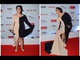 Bollywood actress Kajol  uncomfortable with her dress During film Fare award 2016