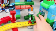Thomas and Friends Train Blocks Learn Colors Tayo The Little Bus Surprise Eggs Toys YouTube