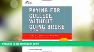 Best Price Paying for College Without Going Broke, 2010 Edition (College Admissions Guides)