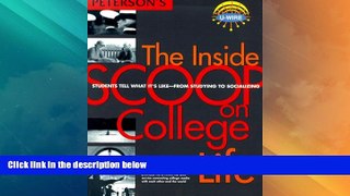 Price Inside Scoop on College Life 1st ed Peterson s On Audio