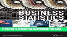 [PDF] Business Statistics for Contemporary Decision Making, 2nd Canadian Edition Popular Collection