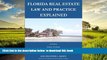 Buy NOW Pamela S. Kemper Florida Real Estate Law and Practice Explained (All Florida School of