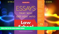 Price Essays That Will Get You into Law School (Barron s Essays That Will Get You Into Law School)