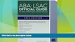 Price ABA-LSAC Official Guide to ABA-Approved Law Schools: 2012 Edition Law School Admission