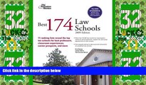 Price Best 174 Law Schools, 2009 Edition (Graduate School Admissions Guides) Princeton Review On