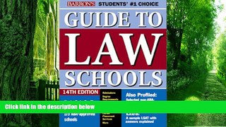 Pre Order Barron s Guide to Law Schools Barrons Educational Series mp3