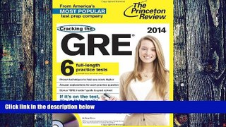 Pre Order Cracking the GRE with 6 Practice Tests   DVD, 2014 Edition (Graduate School Test