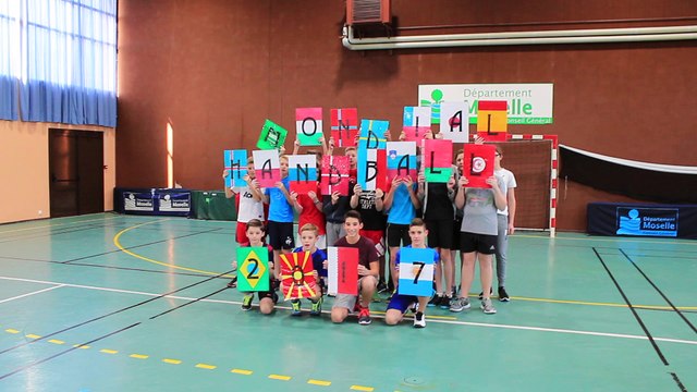 Concours FLASHMOB UNSS Championnat du monde de HANDBALL 2017 AS Collège Albert CAMUS MOULINS-LES-METZ