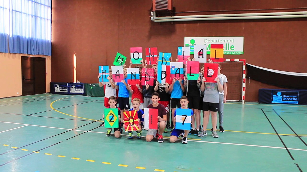 Concours FLASHMOB UNSS Championnat du monde de HANDBALL 2017 AS Collège Albert CAMUS MOULINS-LES-METZ