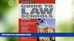Best Price Guide to Law Schools (Barron s Guide to Law Schools)  On Audio
