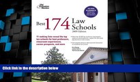 Best Price Best 174 Law Schools, 2009 Edition (Graduate School Admissions Guides) Princeton Review