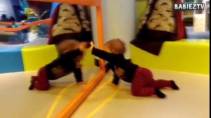 Funny Baby Sees Mirror For The First Time Compilation 2015 [NEW HD EDITION]