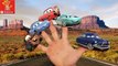 Disney Cars Finger Family Nursery Rhyme Song Lightning McQueen Mater Doc Hudson