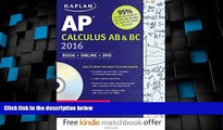Best Price Kaplan AP Calculus AB   BC 2016: Book   DVD (Kaplan Test Prep) Tamara Lefcourt Ruby For