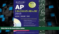Price Kaplan AP Calculus AB   BC 2015: Book   Online   DVD (Kaplan Test Prep) Tamara Lefcourt Ruby