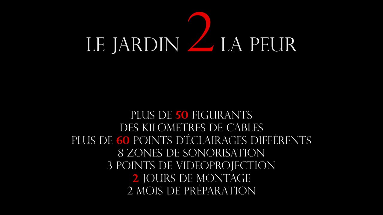 Le Jardin De La Peur 2 aftermovie