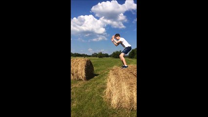 Et si on se faisait un petit Front flip... Ah non!