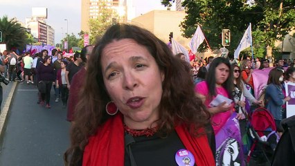 América Latina marcha contra feminicidios y violencia machista