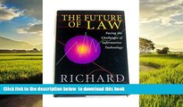 Buy NOW Richard E. Susskind The Future of Law: Facing the Challenges of Information Technology