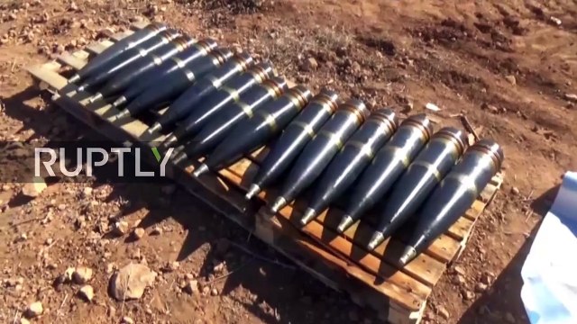 Syria- Syrian troops enter Nirbeh village in Aleppo countryside