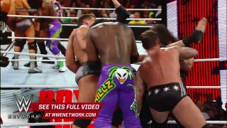 wwe royal rumble 2016 saving rusev save him over the top rope challange