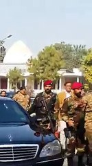 Protocol of Army Chief General Raheel Shareef