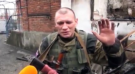 Российские наемники из Сибири в Широкино