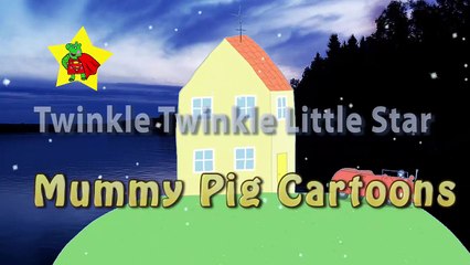 Twinkle Twinkle Little Star Nursery Rhyme - Super Hulk Peppa Pig Kids Songs