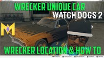 Watch Dogs 2 Unique Vehicle Location - Wrecker - How to Find The Wrecker Rare Car