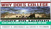 [PDF] Mobi Why Does College Cost So Much? Full Online