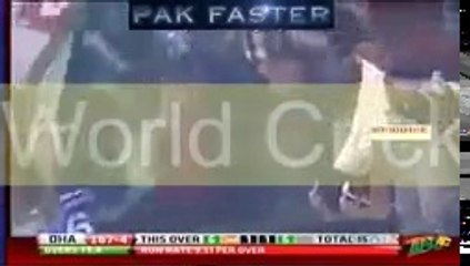 Shahid afridi in BPL 2016 RAIN OF SIXES