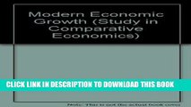 [PDF Kindle] Modern Economic Growth: Rate, Structure and Spread Ebook Download