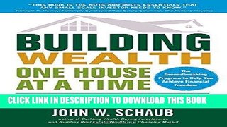 [PDF Kindle] Building Wealth One House at a Time, Updated and Expanded, Second Edition Audiobook