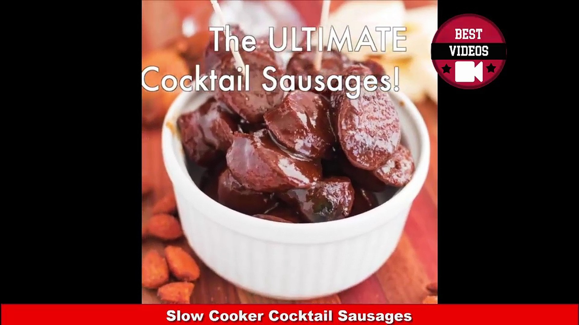 Slow Cooker Cocktail Sausages Best Videos Video Dailymotion