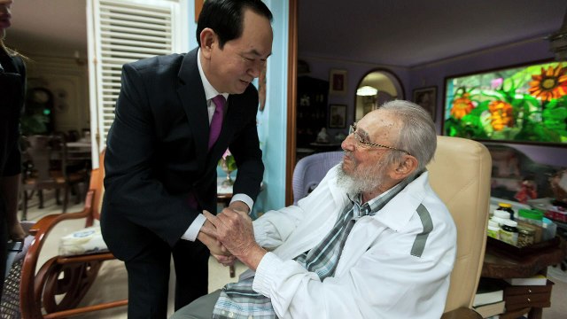 Las últimas apariciones públicas de Fidel Castro