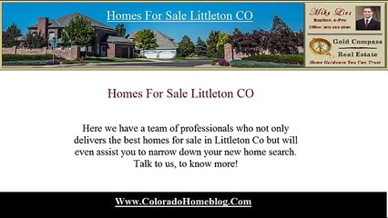 Homes For Sale Littleton CO